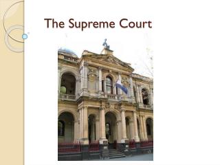 The Supreme Court