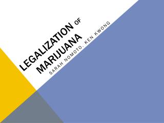 Legalization of marijuana