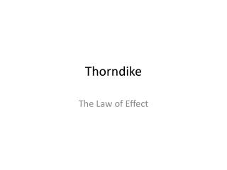 Thorndike