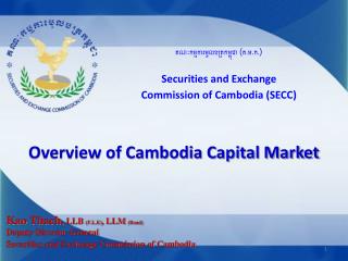 ???????????????????????? (?.?.?.) Securities and Exchange Commission of Cambodia (SECC)