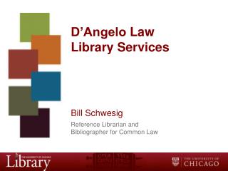 D’Angelo Law Library Services