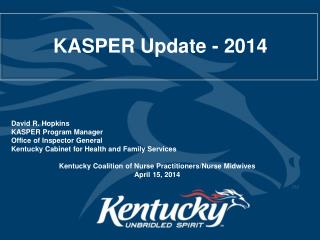 KASPER Update - 2014
