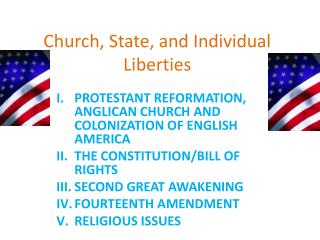 Church, State, and Individual Liberties