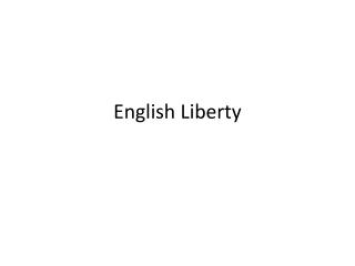English Liberty