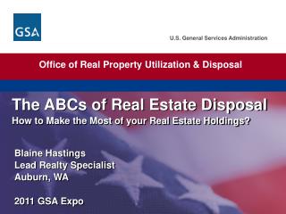 The ABCs of Real Estate Disposal How to Make the Most of your Real Estate Holdings?