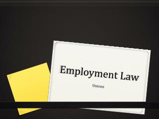 Employment Law