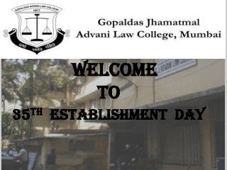 Welcome TO 35 TH establishment day