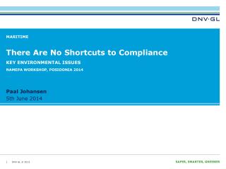 There Are No Shortcuts to Compliance