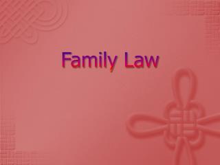 Family Law