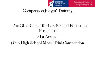 Competition Judges’ Training