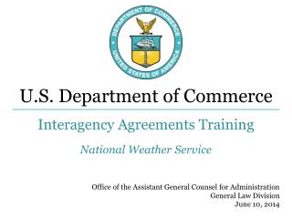 Interagency Agreements Training