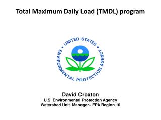 Total Maximum Daily Load (TMDL) program