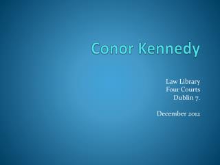 Conor Kennedy