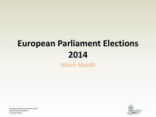 European Parliament Elections 2014