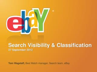 Search Visibility &amp; Classification 27 September 2012