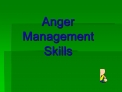 anger management skills