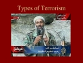 types of terrorism
