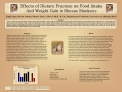 Effects of Dietary Fructose on Food Intake And Weight Gain in Rhesus Monkeys