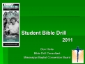 2011 Student Bible Drill