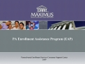 PA Enrollment Assistance Program EAP