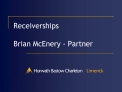 Receiverships Brian McEnery - Partner