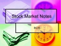 Stock Market Notes