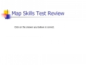 Map Skills Test Review