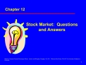 Stock Market: Questions and Answers