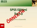 SPSS Egitimi Ileri-3
