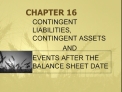 CONTINGENT LIABILITIES, CONTINGENT ASSETS AND EVENTS AFTER THE BALANCE SHEET DATE
