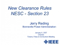 New Clearance Rules NESC - Section 23