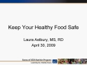 Keep Your Healthy Food Safe