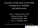Fractures of the base of the fifth metatarsal in children and adolescents
