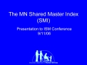 The MN Shared Master Index SMI
