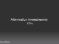 Alternative Investments: