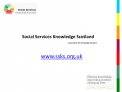 Social Services Knowledge Scotland powered by The Knowledge Network