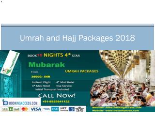 Hajj and Umrah Package 2018-2019| Travel4umrah