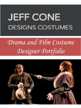 Drama and Film Costume Designer Portfolio