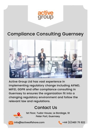 Compliance Consulting Guernsey