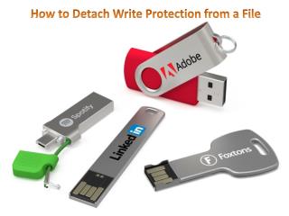 How to Detach Write Protection from a File