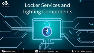 Locker Services and Lightning Component | Cloud analogy