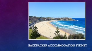 Enjoy Your Stay At Backpacker Accommodation Sydney