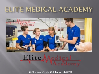 Get Online CNA Certification Florida by Elite Med Academy