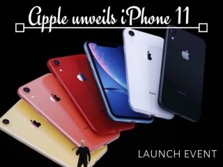 Apple unveils iPhone 11 at launch event