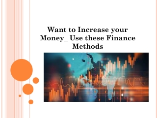 Want to Increase your Money_Choose BookMyEssay for Finance Methods